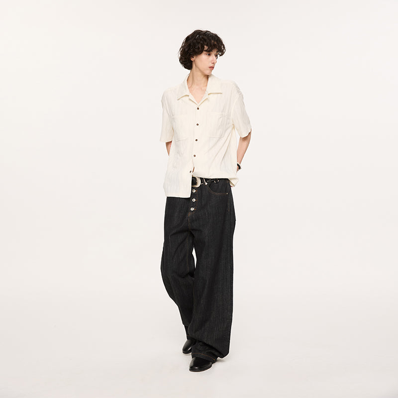 KREATE Soft Jacquard Knit Shirt
