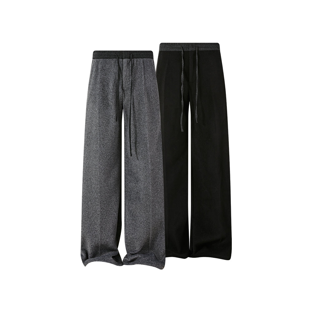 KREATE Houndstooth Drawstring Trousers