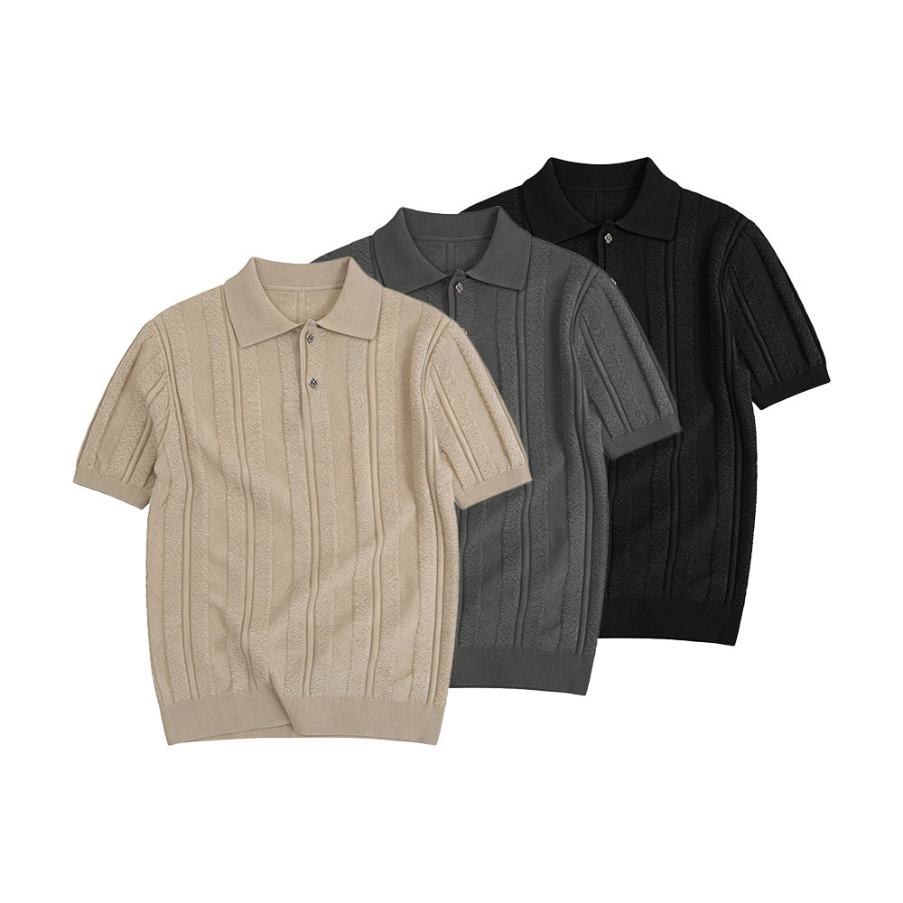 KREATE Flourish Lyocell Knit Polo
