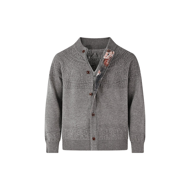 KREATE Monet Double-Placket Cardigan