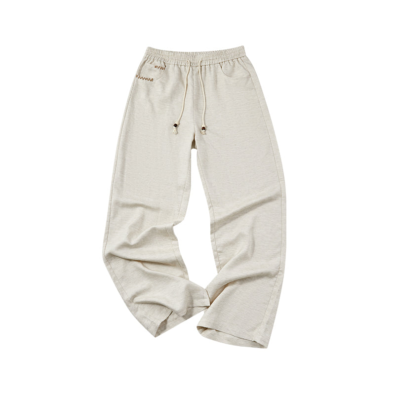 KREATE Coconut Stitch Lyocell Linen Trousers