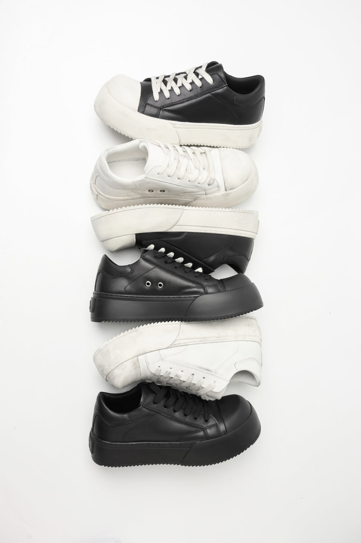 KREATE Jumbo Leather Sneakers