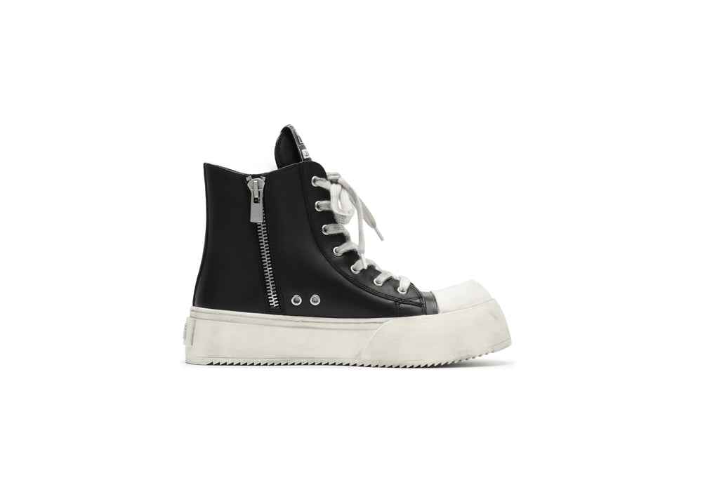 KREATE Jumbo High Leather Sneakers