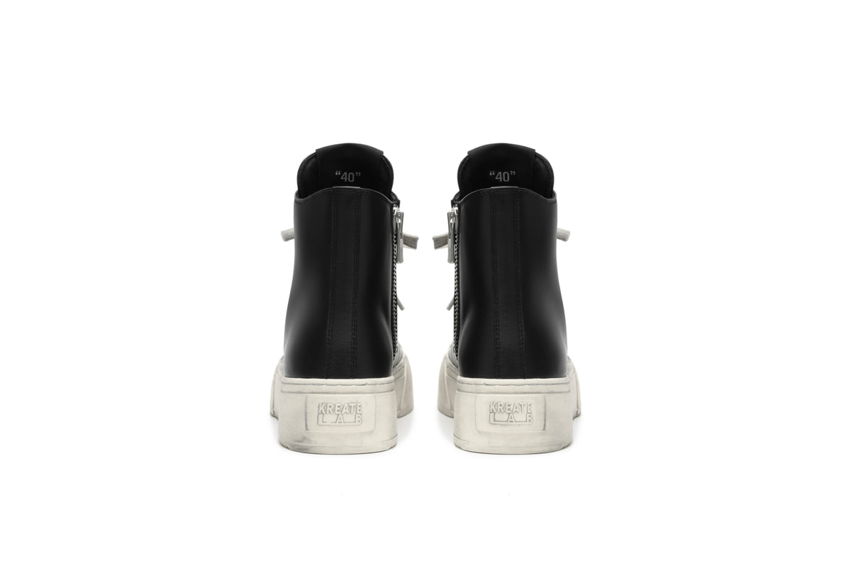 KREATE Jumbo High Leather Sneakers