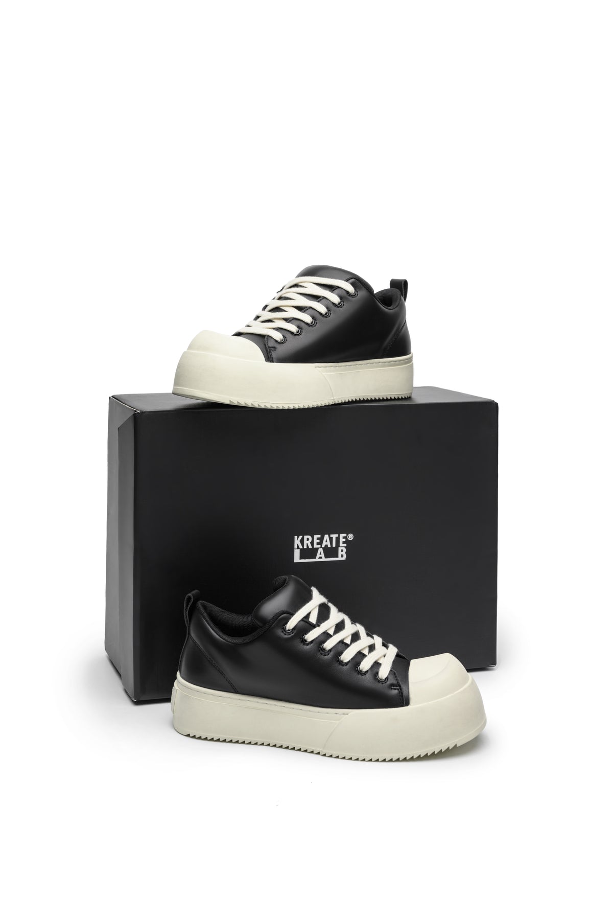 KREATE Jumbo Nappa Leather Sneakers