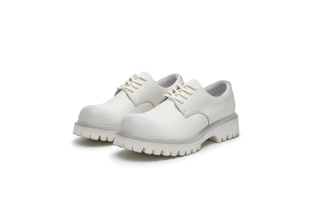 KREATE Nubuck Platform Derby Shoes