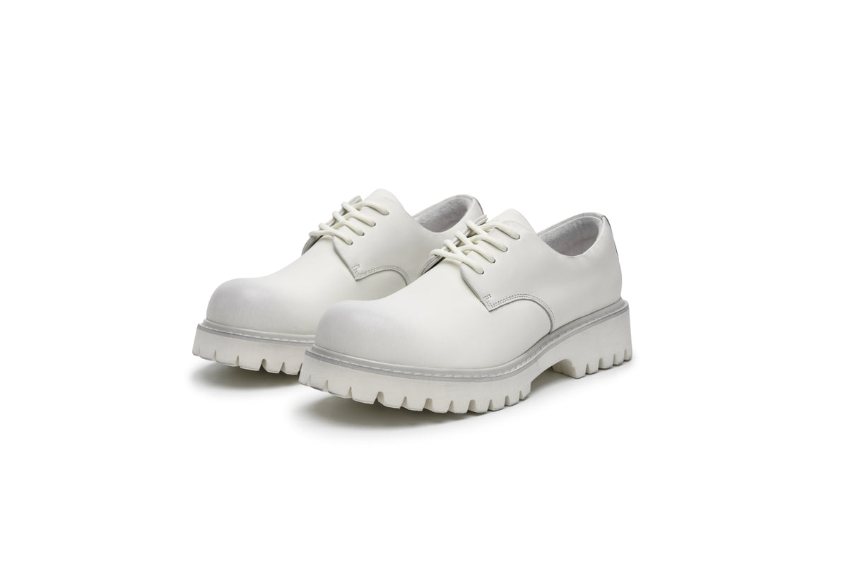 KREATE Nubuck Platform Derby Shoes