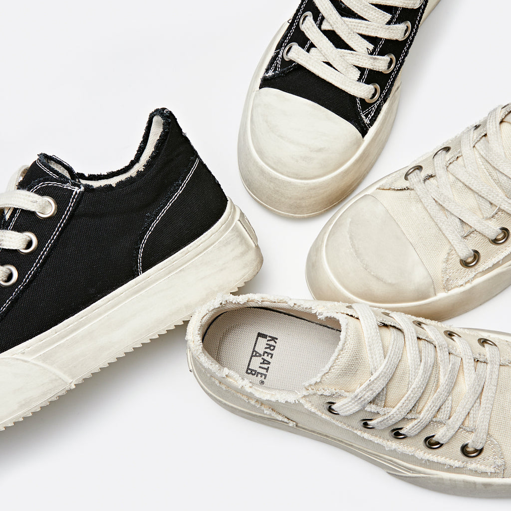 KREATE Jumbo Canvas Sneakers