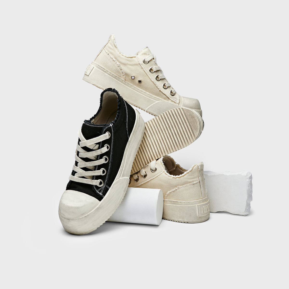 KREATE Jumbo Canvas Sneakers